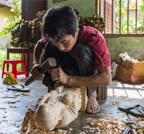 Fotoreportaż - Przy pracy. Fotografie ludzi przy pracy.